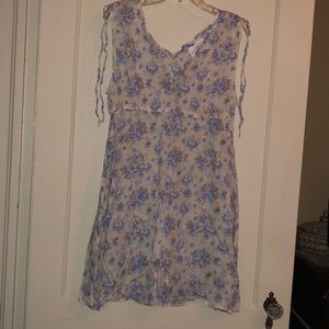 H&M floral print sleeveless dress